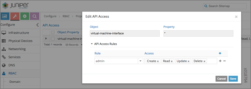 Figure 5: Edit API Access